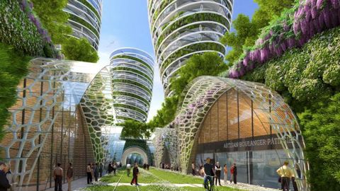 La boulangerie artisanale aura toute sa place dans les projets urbains futuristes. © DR